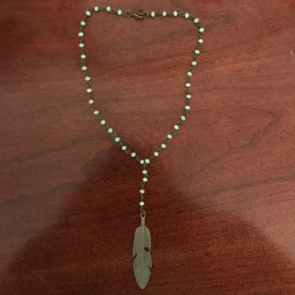 turquoise Raw and Rebellious necklace